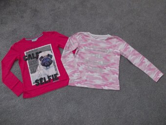 5x triko / tričko s dlouhým rukávem, vel. 146 - 4