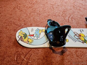 Snowboard Gravity 118 cm dětský + boty Gravity Micro vel.36 - 4