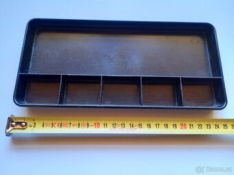 Staré kancelářské potřeby - děrovačka, organizér - 4