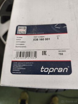 Škoda Octavia 3. páčka ovládání blinkrů a tempomatu. - 4