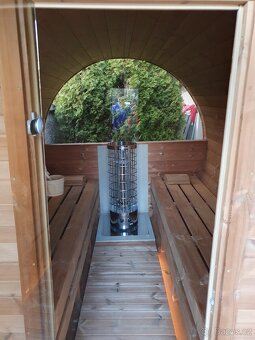 Fínska sudová sauna - 4