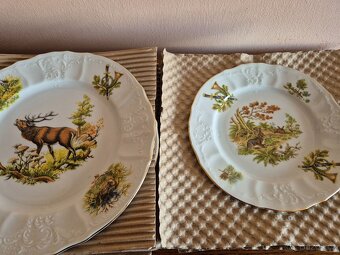 Talířová sada motiv myslivec Bernadotte - 4