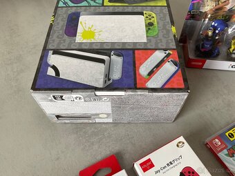 Nintendo Switch Oled Splatoon Limitovaná Edice nerozbaleno - 4