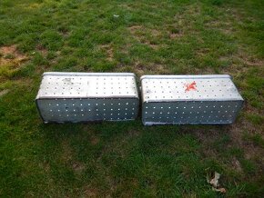 Bedny hliníkové 2kusy na lekníny, 76cmx 30cmx30cm - 4