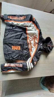 Prodám dámskou motorkářskou bundu Harley Davidson - L - 4