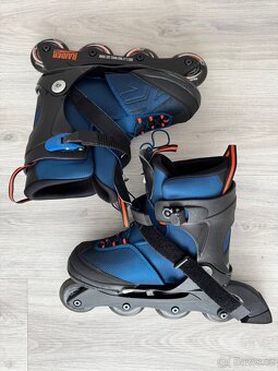 Chlapecké rostoucí kolečkové brusle K2, vel. 35 - 40 - 4