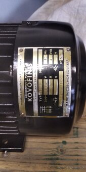 Prodám elektromotor 5,5 kW, na 380/400v, 1430 ot/min - 4