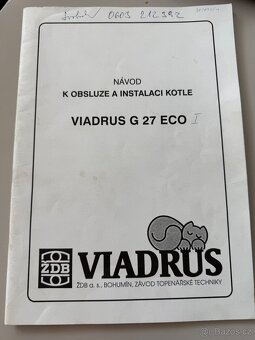 Plynový kotel Viadrus G 27 Eco - 4