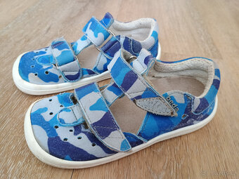 Barefoot sandály Beda - Blue Military modré vel. 28 - 4