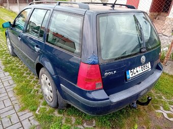 Volkswagen Golf 4-1,9TDi-85kw-combi-6rychlostí,tažné - 4