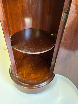 Sloup - stolek biedermeier - originál. - 4