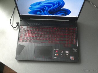 Herní notebook ASUS TUF, Ryzen 5, RX 560X - 4
