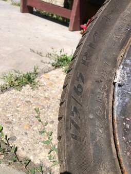 OBUTÁ SADA KOL R14 175/65 R14 PEUGEOT CITROEN FORD - 4