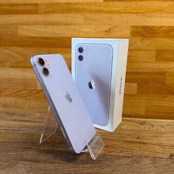 IPhone 11 128GB, fialový (12 měsíců záruka) - 4