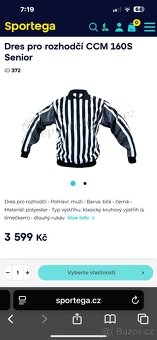 Dres rozhodčího, CCM,vel. 54 - 4