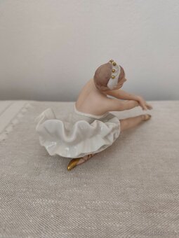 Wallendorf baletka žena porcelánová soška - 4