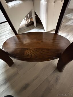 Dřevěný masivní konferenční stůl - 4