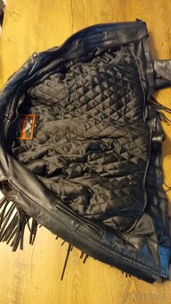 Motorkářská kožená bunda dámská vel. M - 4