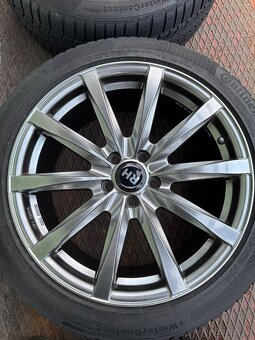 Zimní pneu Continental na discích 18” 235 45 r18 5x108 - 4