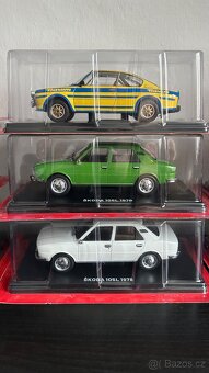 Modely osobné automobily Škoda, Tatra 1/24 - 4