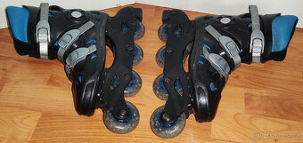 In-line kolečkové brusle vel. 39 - 4