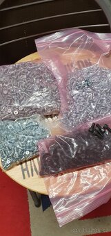 Spojovací materiál, šrouby, imbusy, x set kusů - 4