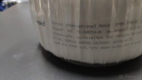 Toroidní transformátor 230V/600VA - 4