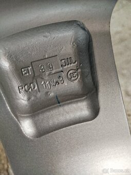 ALU Toyota 5x114,3 R16 6,5J ET-39 střed 60mm - 4