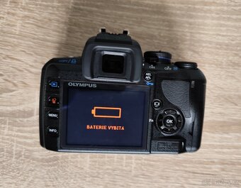 10 MPX ZRCADLOVKA OLYMPUS E-420 BEZ PŘÍSLUŠENSTVÍ - 4