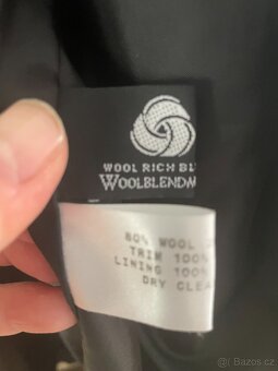 Kabát vlněný dámský - 4