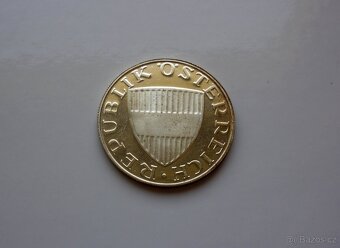 Stříbrný 10 Schilling 1969 PROOF, RR - 4