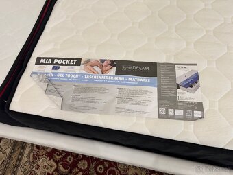 AKCE NOVÁ kožená Postel-letiště 180x200cm komplet - 4