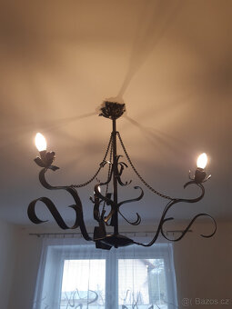 ručně kovaný lustr - 4