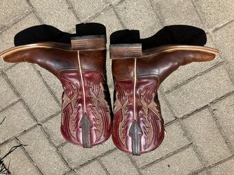 Westernové boty HKM a Ariat - 4