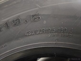 Návěsové pneu 435/50R19,5 - 4