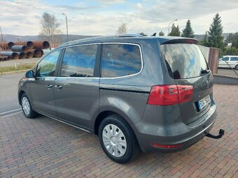 SEAT Alhambra 2.0tdi manuál, servis+STK,tažné 2.2t,r.2011 - 4
