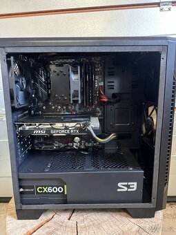Herní PC - Ryzen 7 5800X ,RTX 2060 6GB, 16GB DDR4, SSD - 4