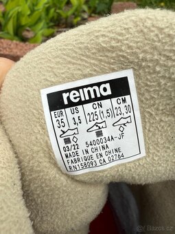 Dětské zimní boty s membránou Reima Samooja - Navy vel. 35 - 4