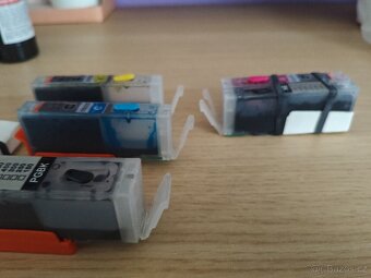 Kompatibilní plnitelné cartridge Canon PGI-550, CLI-551 - 4