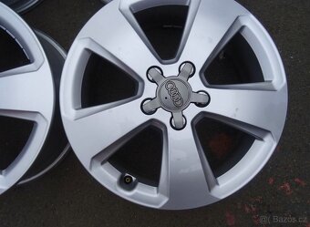 Alu disky originál Škoda 17", rozteč 5x112, ET 48, šíře 6J - 4