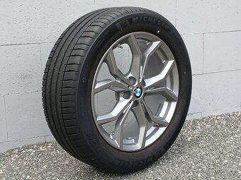Pěkná orig alu kola BMW X4, X3, Michelin 245/50/19 - 4
