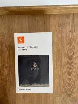 Stokke rukavice Onyx black na kočárek - 4