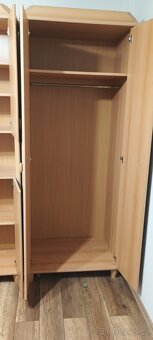 Dětský studentský nábytek skříň komoda knihovna a noční stol - 4