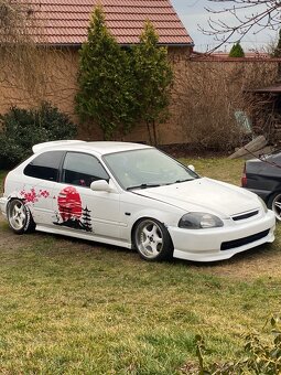 Honda civic 6g ej9 1.4is stance - 4