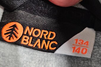 Dětská fleecová mikina Nordblanc vel. 134/140 - 4