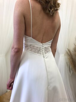 Svatební šaty nové S - 4