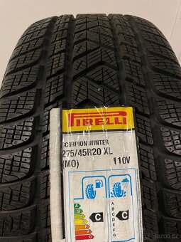 Original zimní alu Tesla Model X r20 + pneu 100% - 4