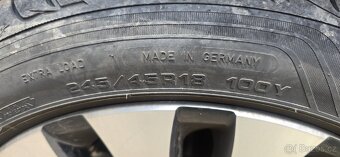 Mercedes w213 245/45 r18 Runflat včetně čidel tlaku - 4