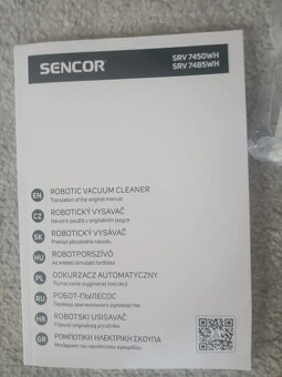 Robotický vysavač Sencor SRV 7450 WH - 4
