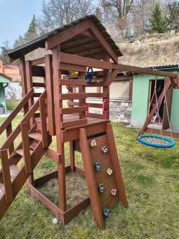 Prodám dětské hřiště -sestavu - 4